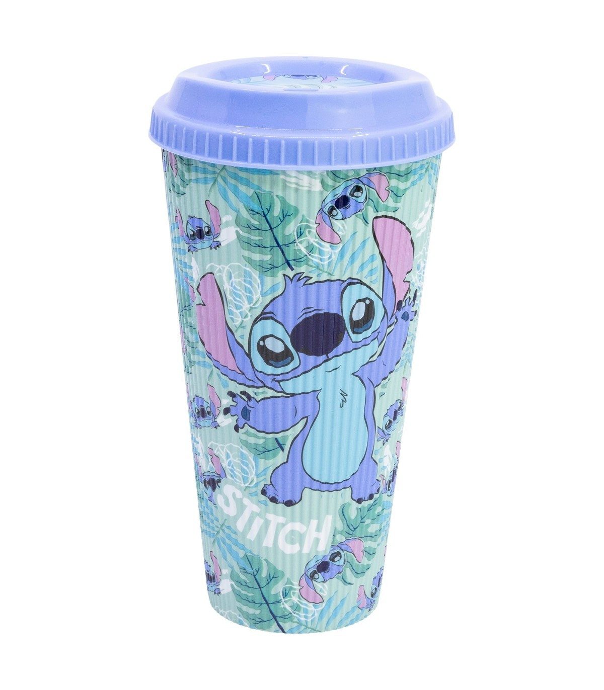 Disney Mehrwegbecher Aloha Coffee Tumbler 790 ml mit Deckel aus Polypropylen für unterwegs
