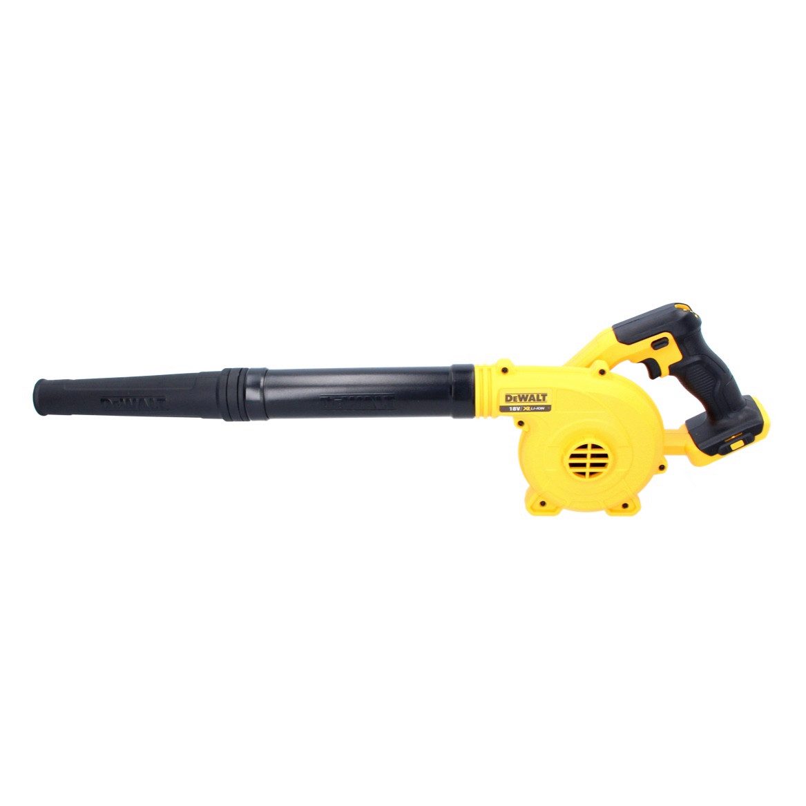 DeWalt Akku-Laubbläser DCV 100 D2 Akku Gebläse / Laubbläser 18 V + 2x Akku 2,0 Ah + Ladegerät