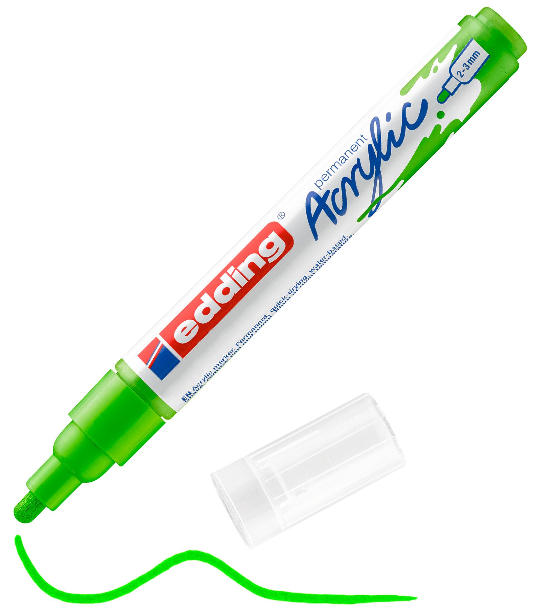 edding Marker ignore, Strichbreite 2-3 mm
