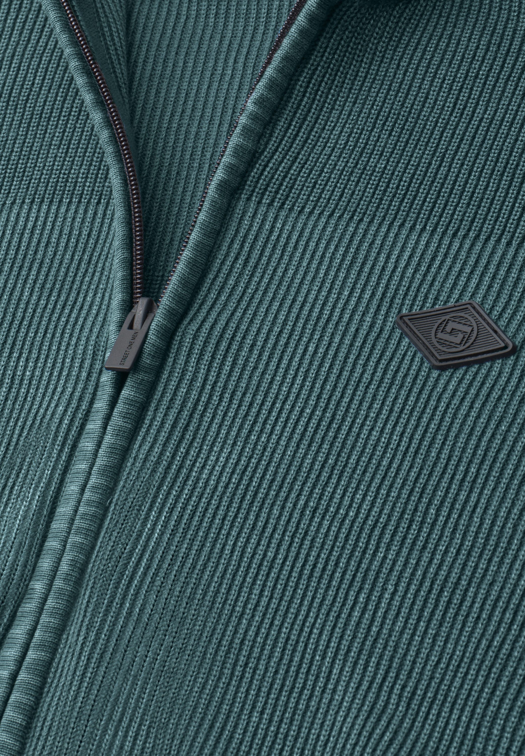 STREET ONE MEN Cardigan aus reiner Baumwolle – Bild 5 von 5