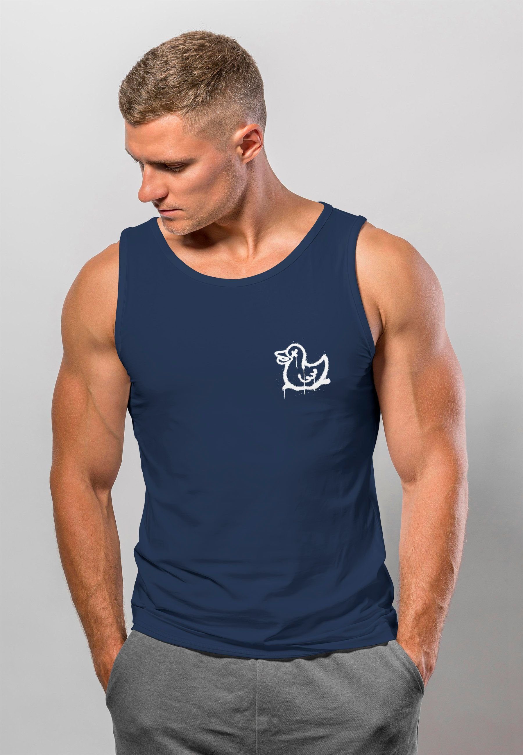 Neverless Tanktop Neverless® Herren Tank-Top Aufdruck günstig online kaufen