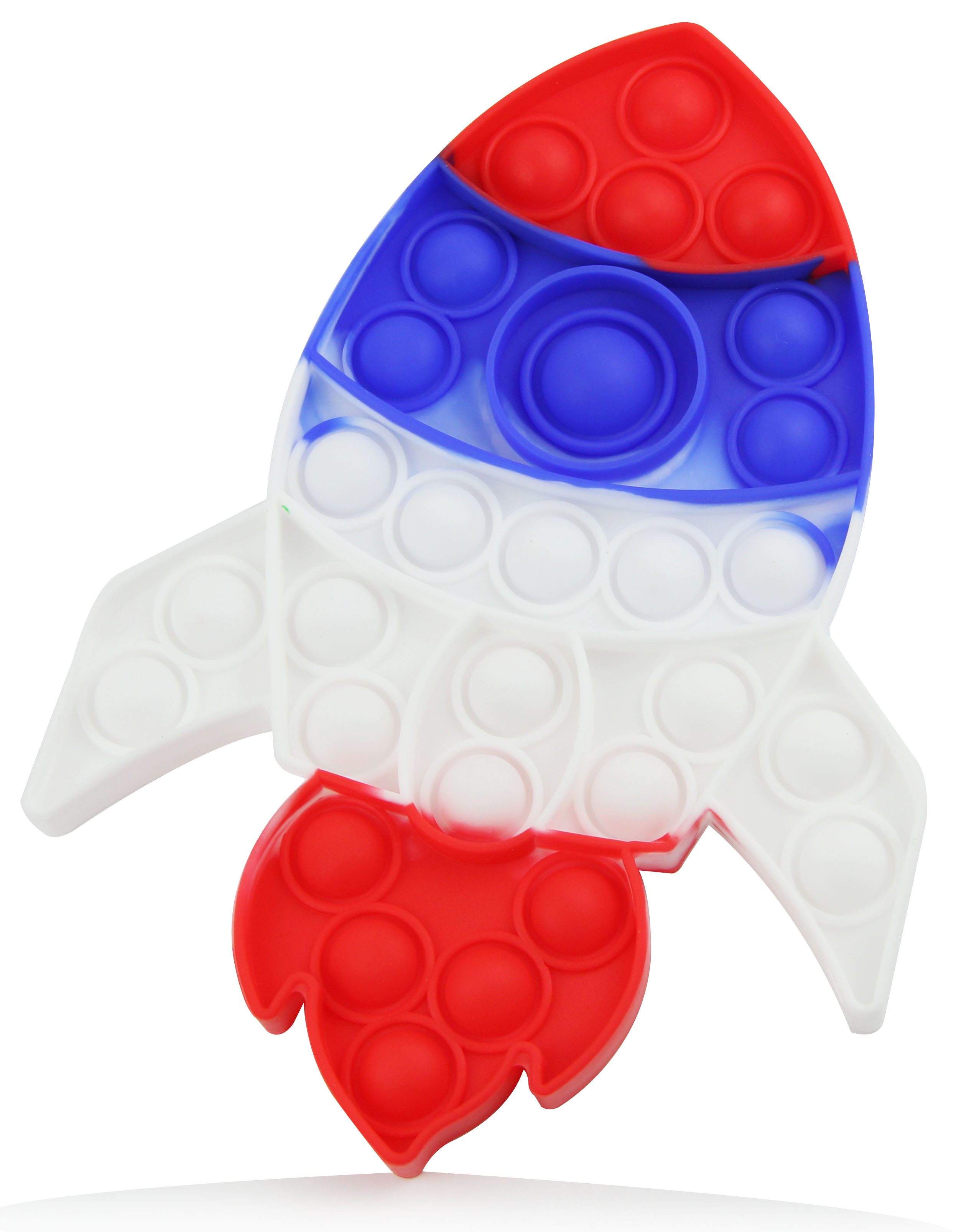 Frentree Lernspielzeug Push Pop Anti-Stress, Spielzeug, Fidget Toy für Kinder und Erwachsene Eis, Kreis Pop It