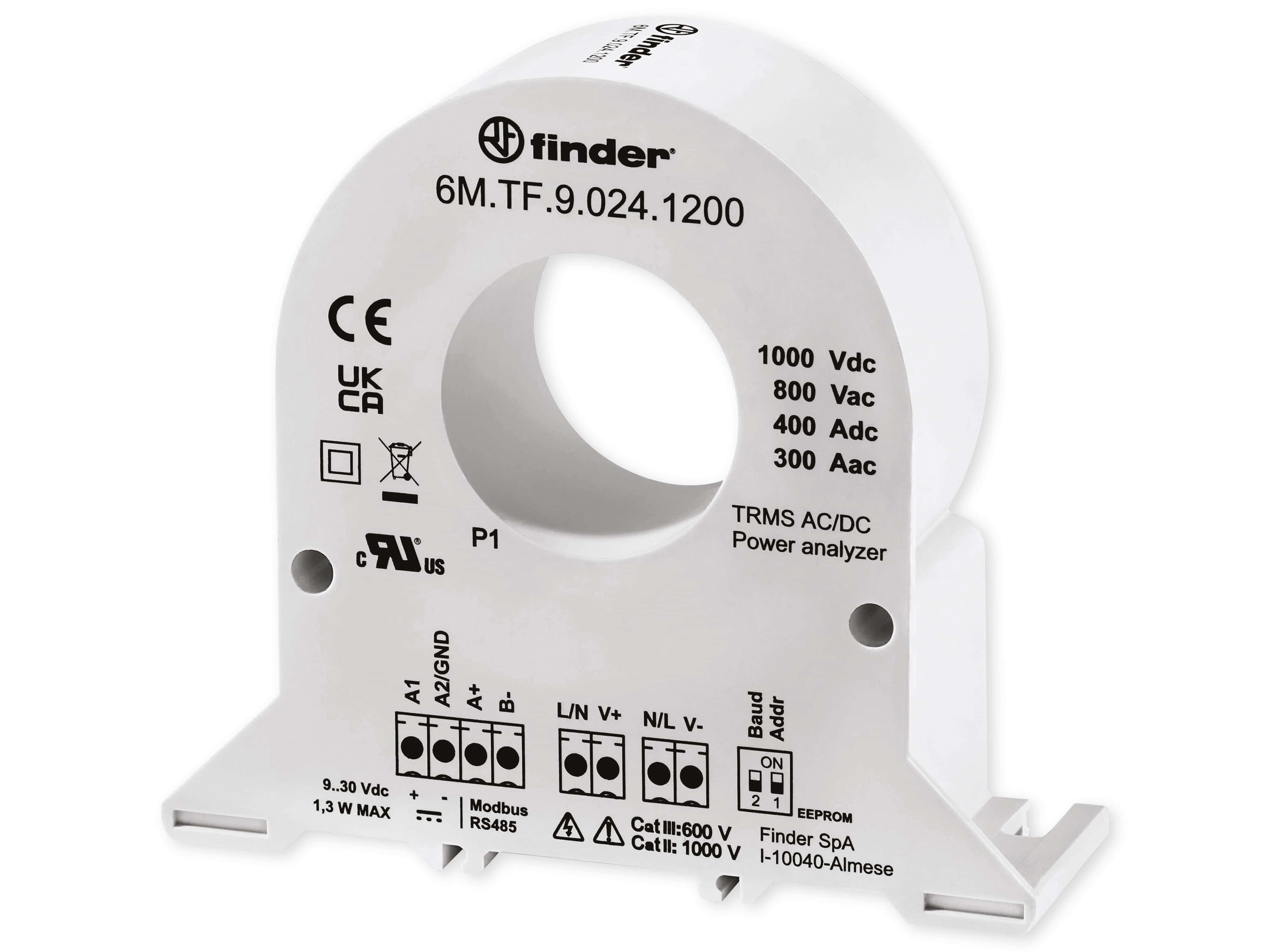 Verteilerbox FINDER Messwandler 6M.TF.9.024.1200, 300/400 A