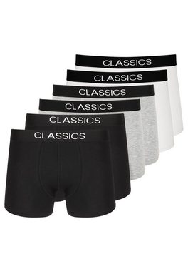 Classics Boxershorts (6-St) aus atmungsaktivem Stoff