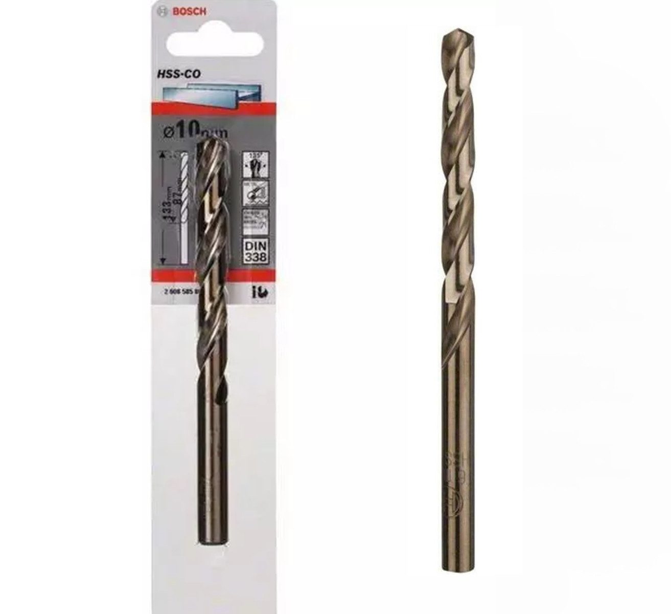 BOSCH Metallbohrer Bosch Professionel Metallbohrer Cobalt (10 mm)