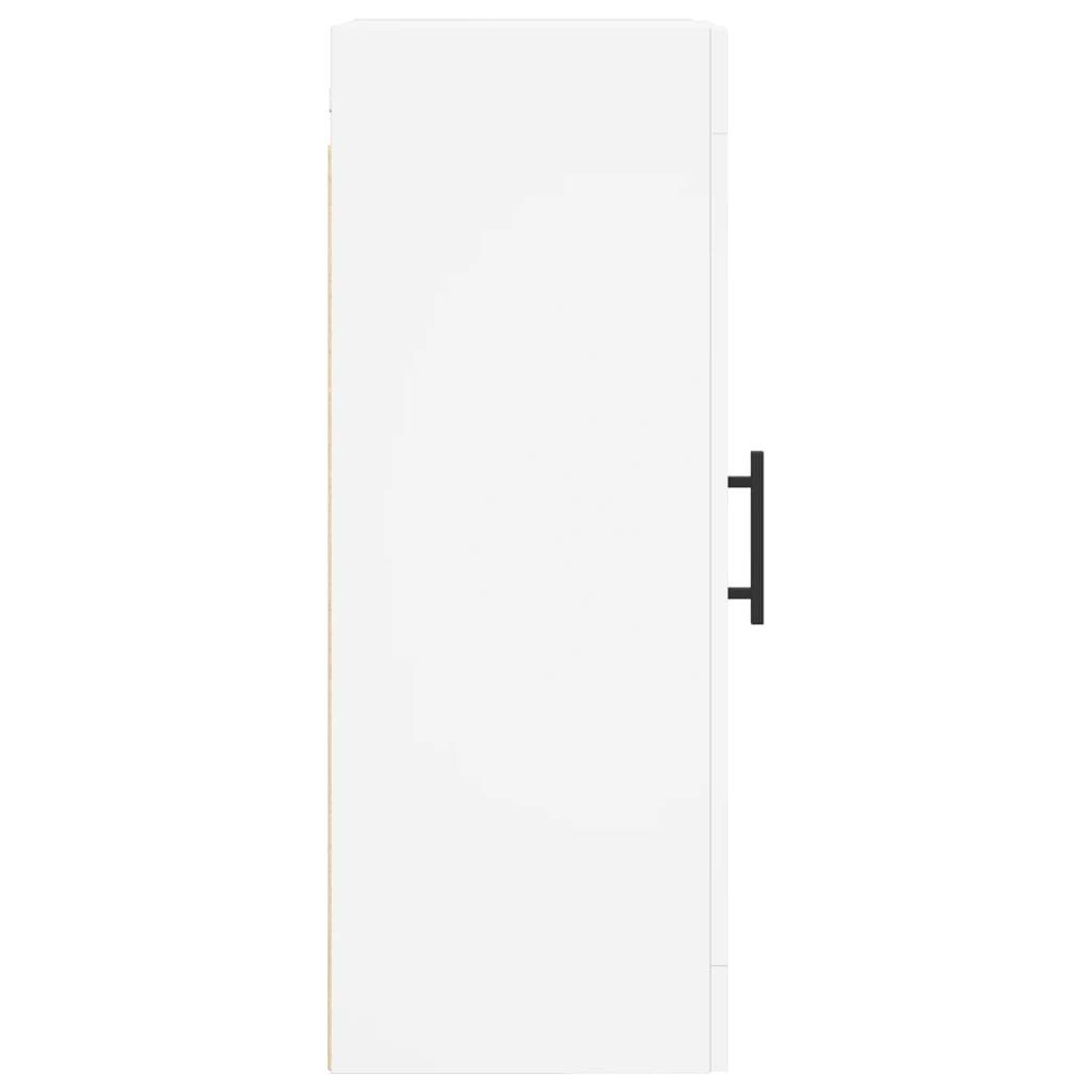 vidaXL Sideboard St) Holzwerkstoff Wandschrank Weiß 34,5x34x90 (1 cm