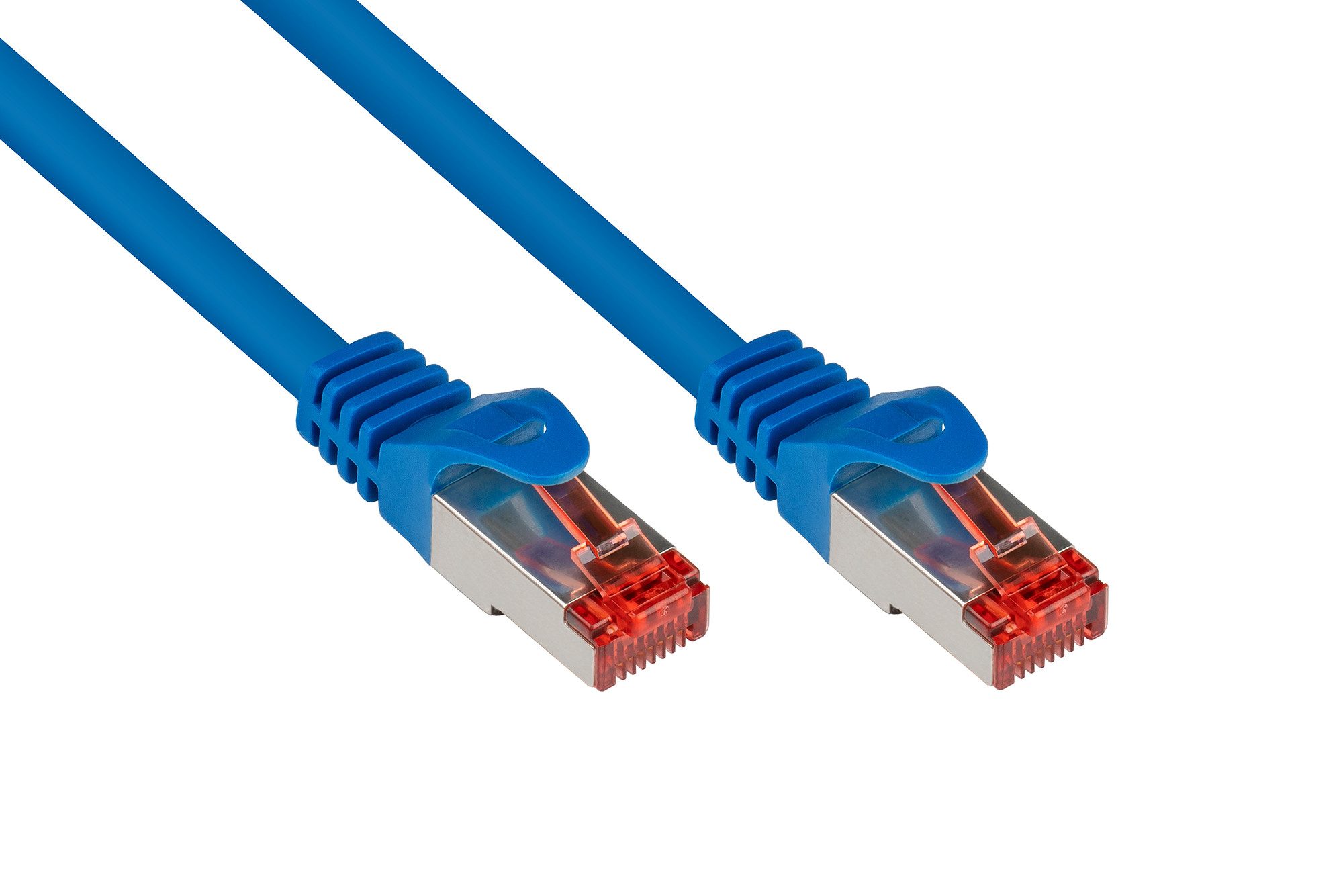 GOOD CONNECTIONS Patchkabel Ethernet Netzwerkkabel, RJ45 Stecker gerade, RJ45 Stecker gerade (15 cm)
