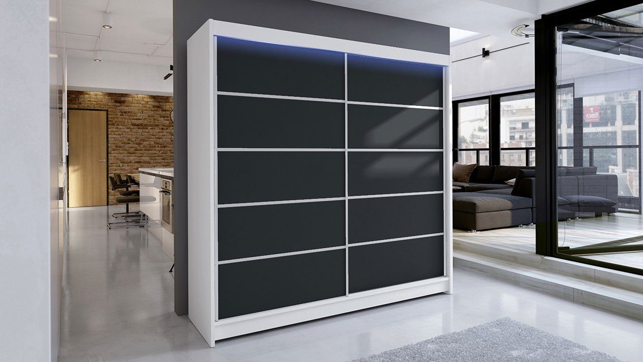 MIRJAN24 Kleiderschrank Talin IV (mit Kleiderstange, günstig online kaufen