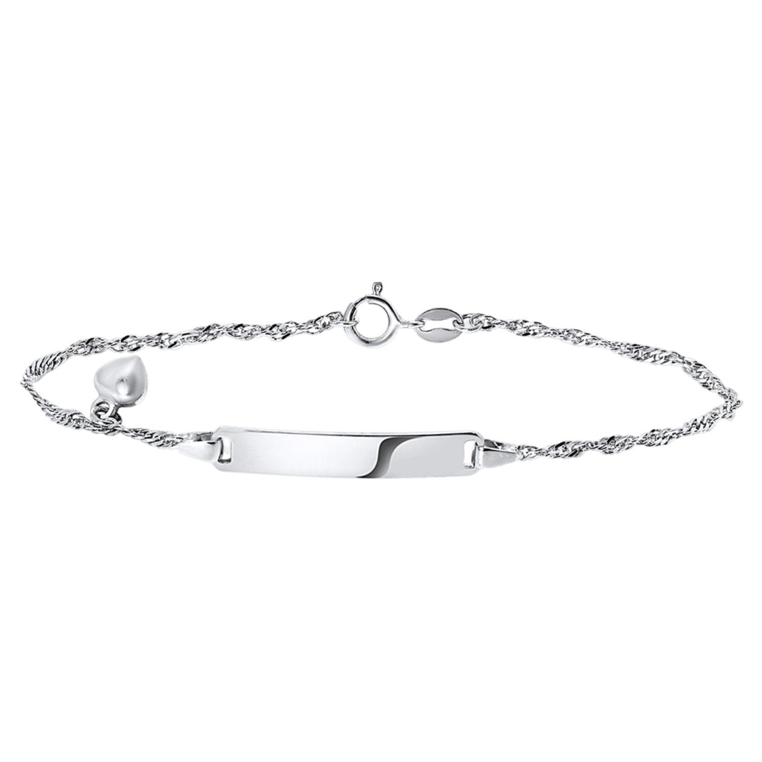 LUCARDI Armband mit Gravur Armband - 925 Silber - Silber - Damen