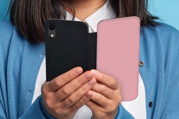 MuchoWow Handyhülle Rosa - Farben - Innenraum - Einfarbig - Farbe, Handyhülle Telefonhülle Apple iPhone XR