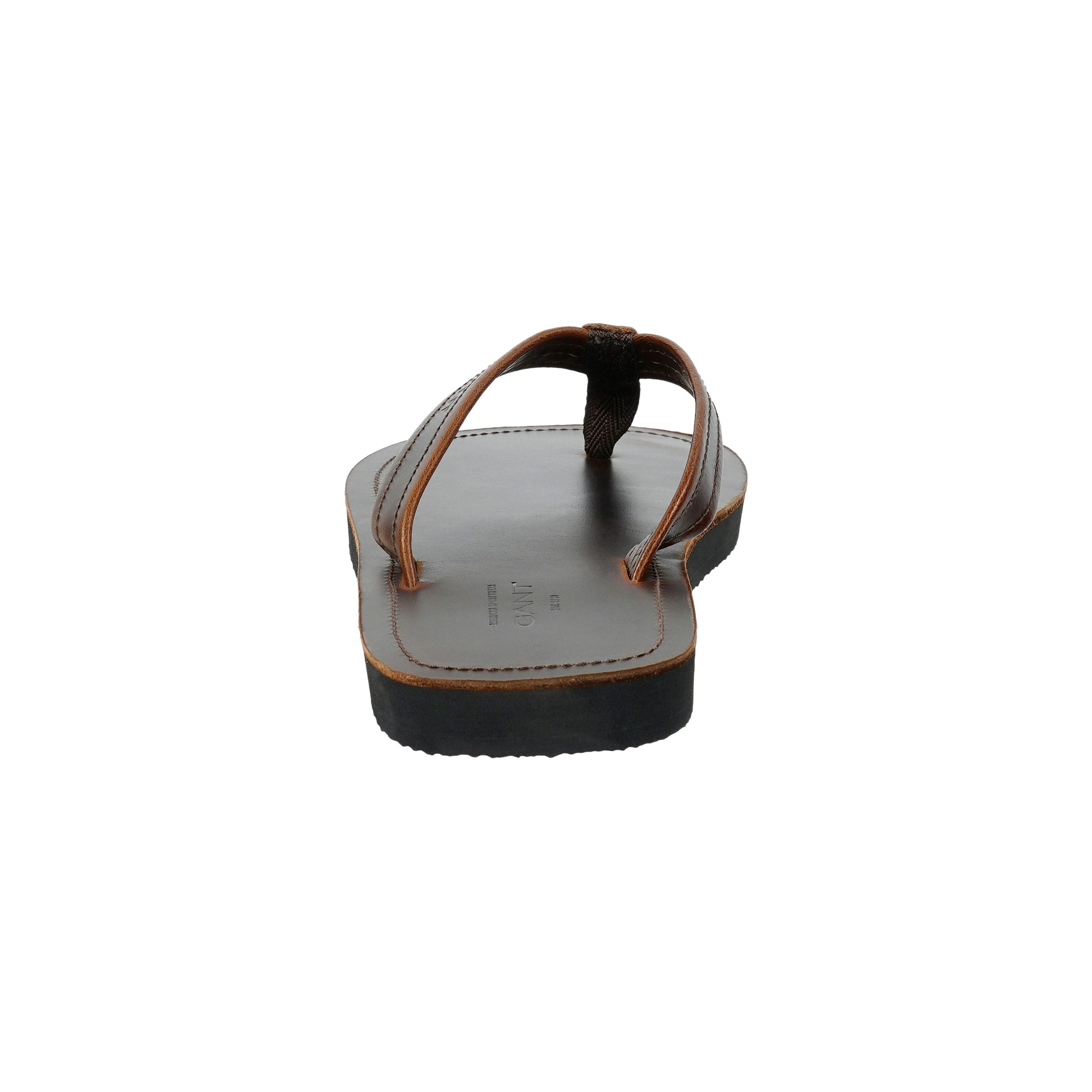 Gant Brodale Zehentrenner Sommerschuh, Strandschuh, Slides, Flats mit Leder günstig online kaufen