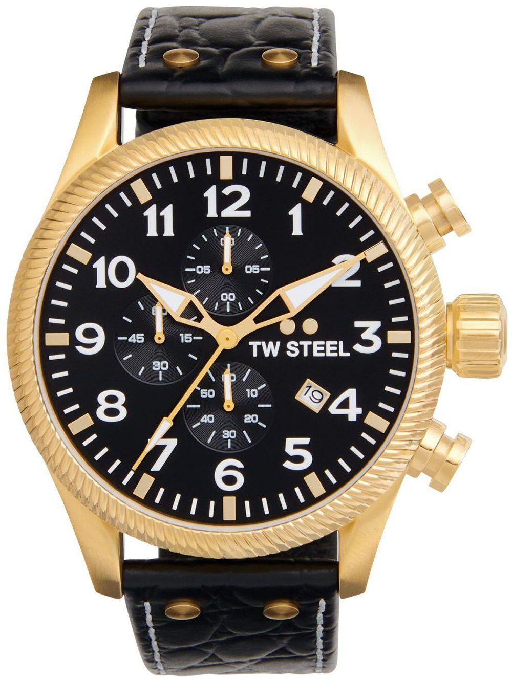 TW Steel Quarzuhr TW-Steel VS115 Volante Chronograph Herrenuhr 48mm 10ATM TW-Steel VS115 Volante Chronograph Herrenuhr 48mm 10ATM