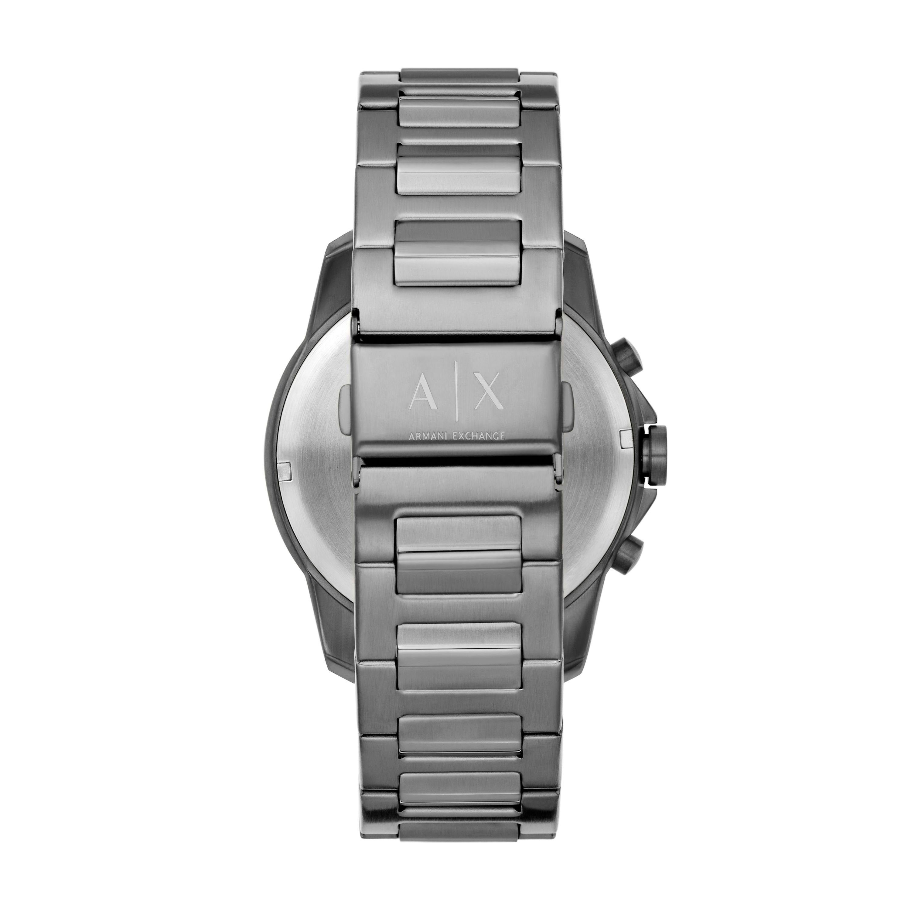 ARMANI EXCHANGE Quarzuhr The Grey Classic Chronograph Edelstahl