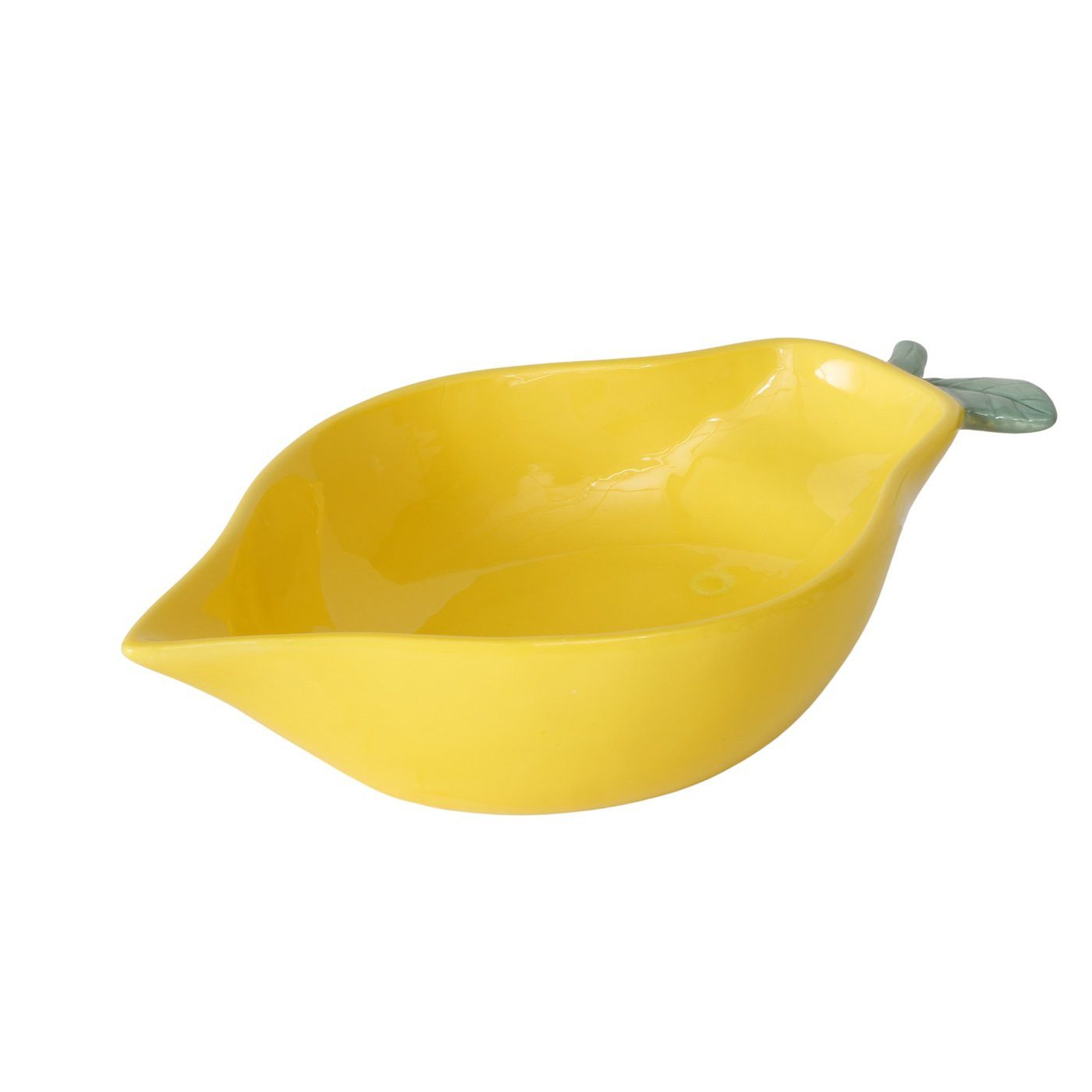 BOLTZE Dekoschale Schale Zitronella, in Zitronen Form