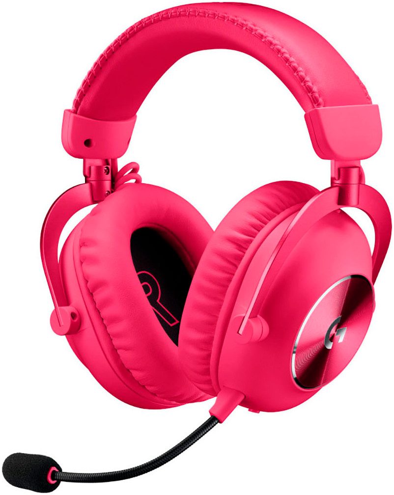 Logitech PRO X 2 LIGHTSPEED Headset Kopfhörer (Freisprechfunktion, Mikrofon abnehmbar, Rauschunterdrückung, Bluetooth)