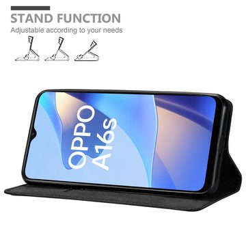 Cadorabo Handyhülle Oppo A16s / A54s Oppo A16s / A54s, Klappbare Handy Schutzhülle - Hülle - mit Standfunktion und Kartenfach