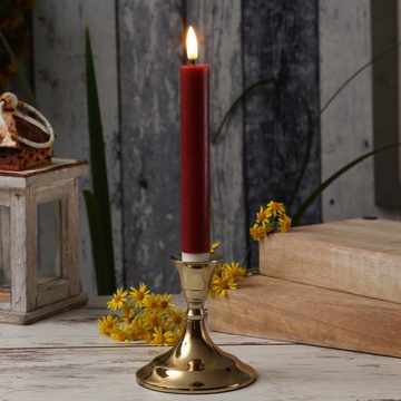 MARELIDA Kerzenhalter Stabkerzenhalter Kerzenständer Tafelkerzenhalter Kerzenhalter 9,5cm (1 St)