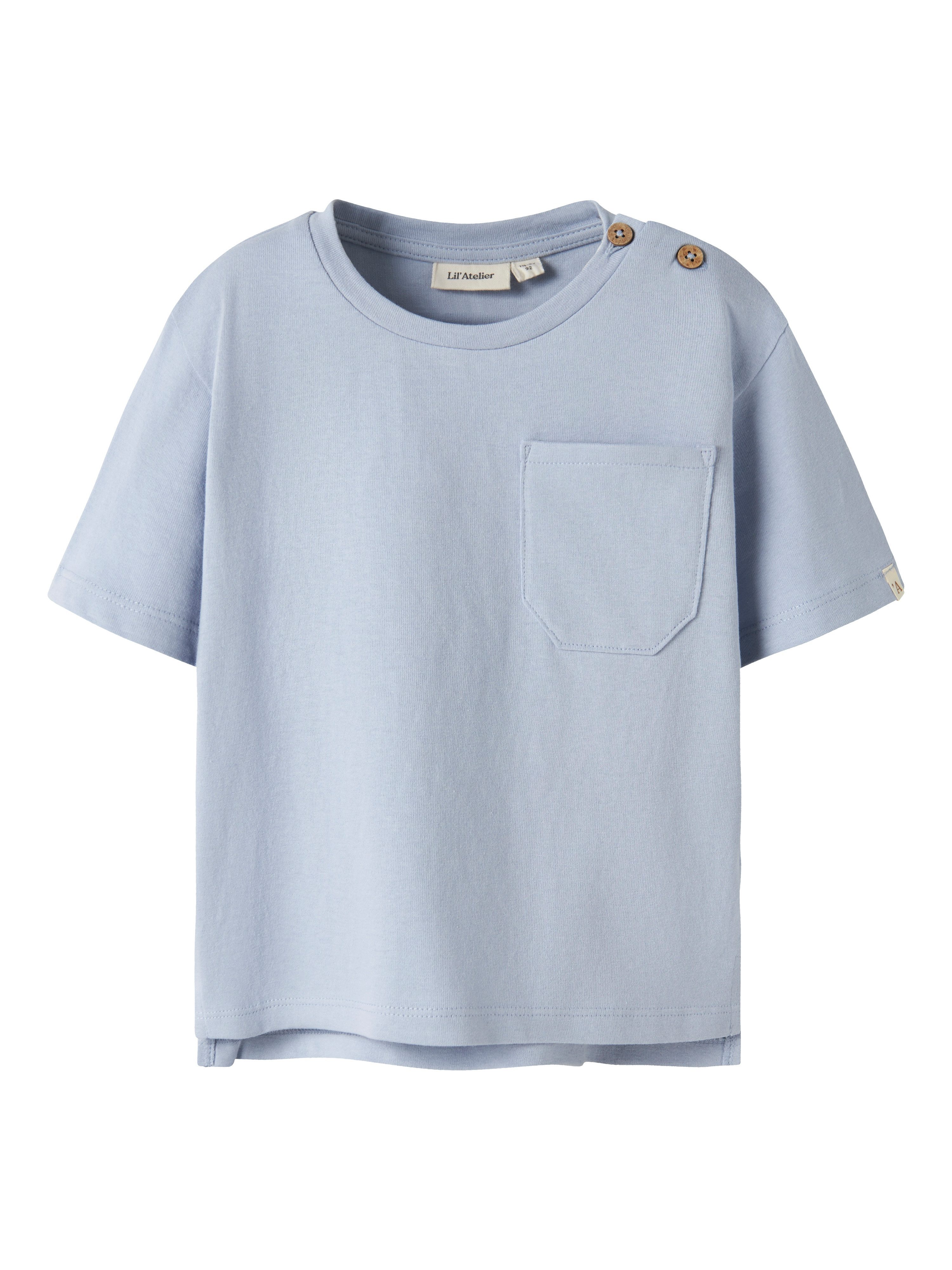 Lil' Atelier T-Shirt NMMDOLAN SS LOOSE TOP LIL NOOS Baumwolle, regular fit