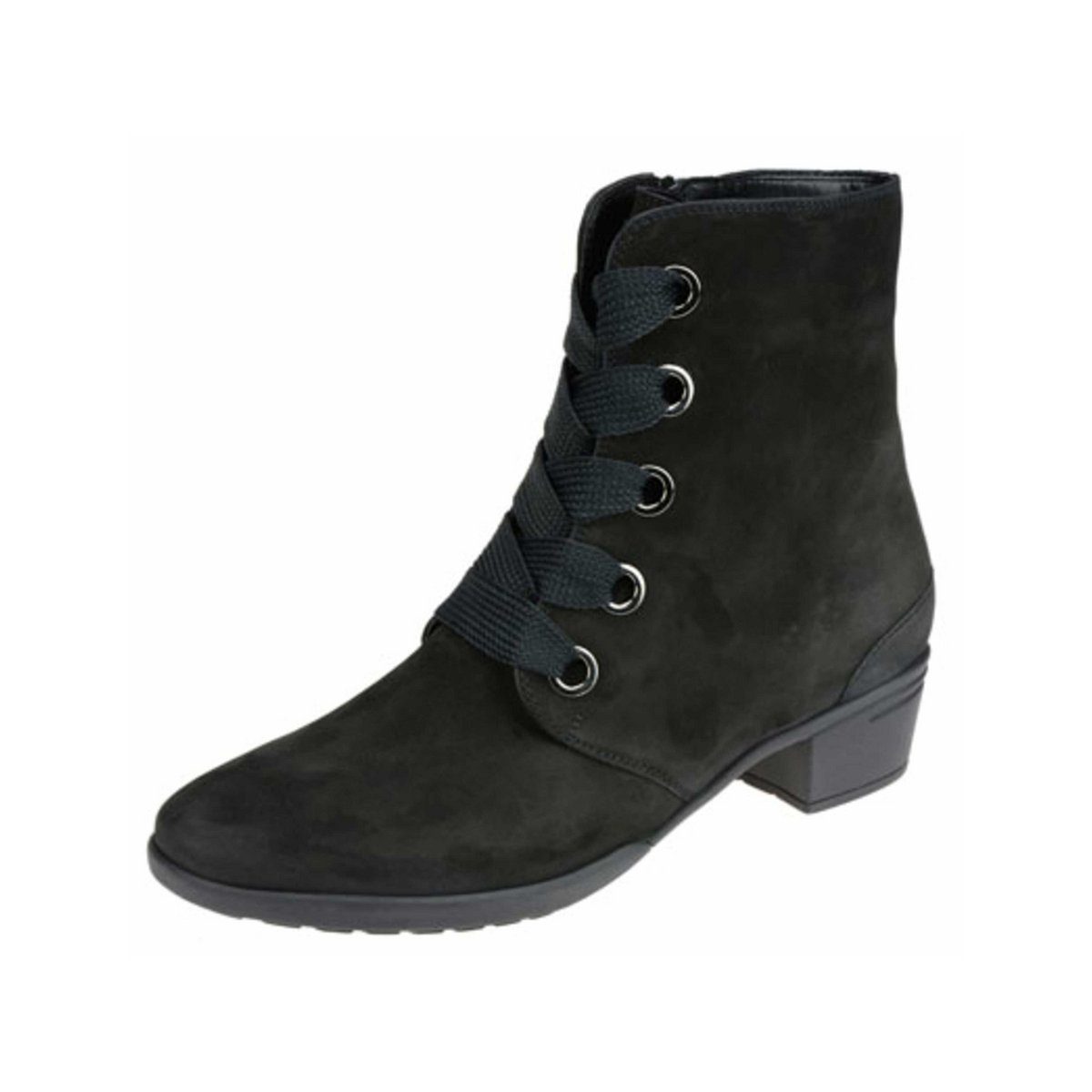 Hartjes schwarz regular fit Schnürstiefelette (1-tlg)