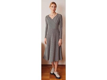 Lana Jerseykleid LANA Bio-Damen-Midikleid 'Odessa' in Wickeloptik