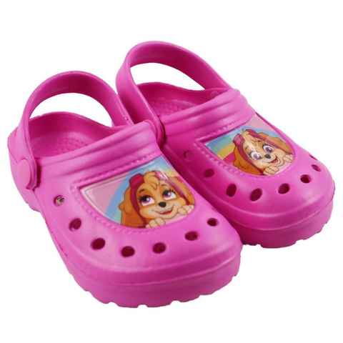 PAW PATROL Skye Mädchen Kinder Clogs Clog Gr. 22 bis 33, Rosa