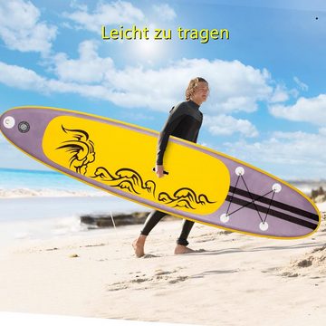 KOMFOTTEU SUP-Board Aufblasbares Paddelboard, 335x76x15cm