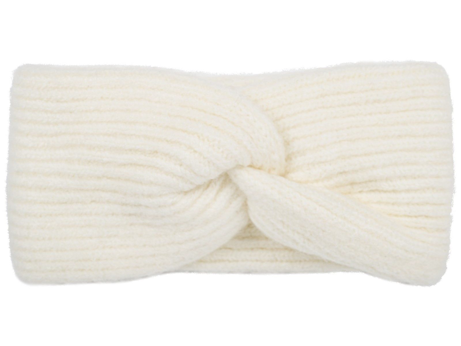 styleBREAKER Stirnband Strick Stirnband Rippenmuster Twist Knoten (1-St)