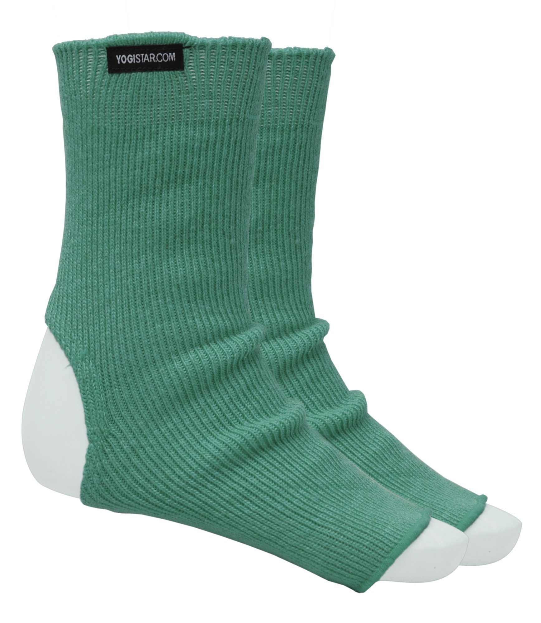 grün Freizeitsocken Yogistar (Standard, 1-Paar) dunkel Basic Yoga Socken