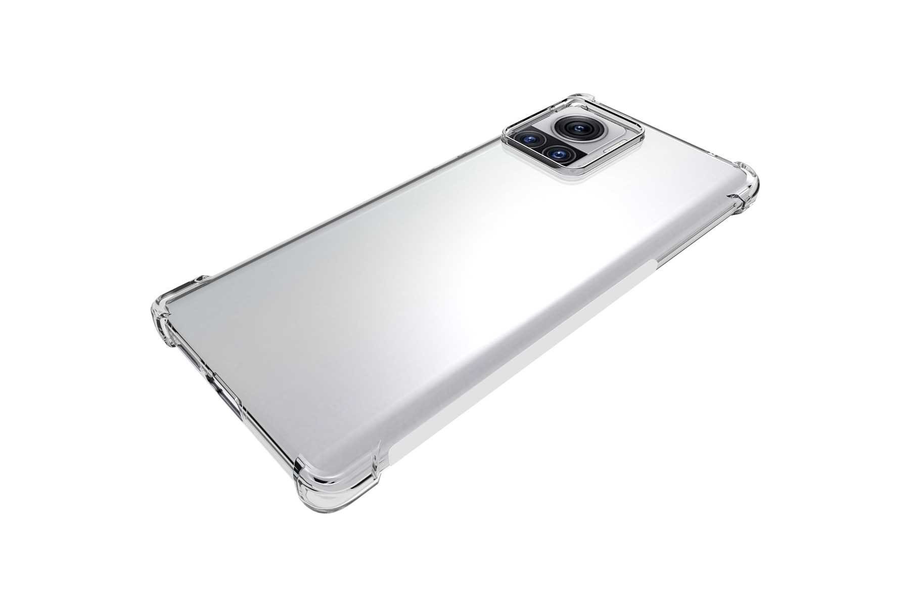 mtb more energy Smartphone-Hülle Clear Armor Case für Motorola Edge 30 Ultra, Moto X30 Pro, Transparente TPU Schutzhülle Case Backcover mit Anti-Shock Verstärkung