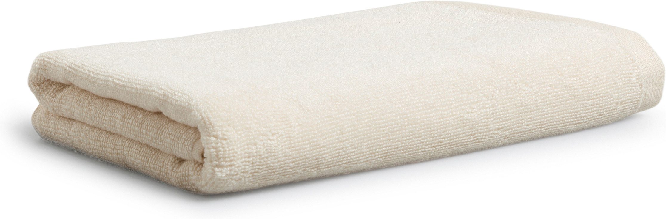 Möve Duschtuch Soft Silence Uni mit Prägeetikett, Frottier (1-St)