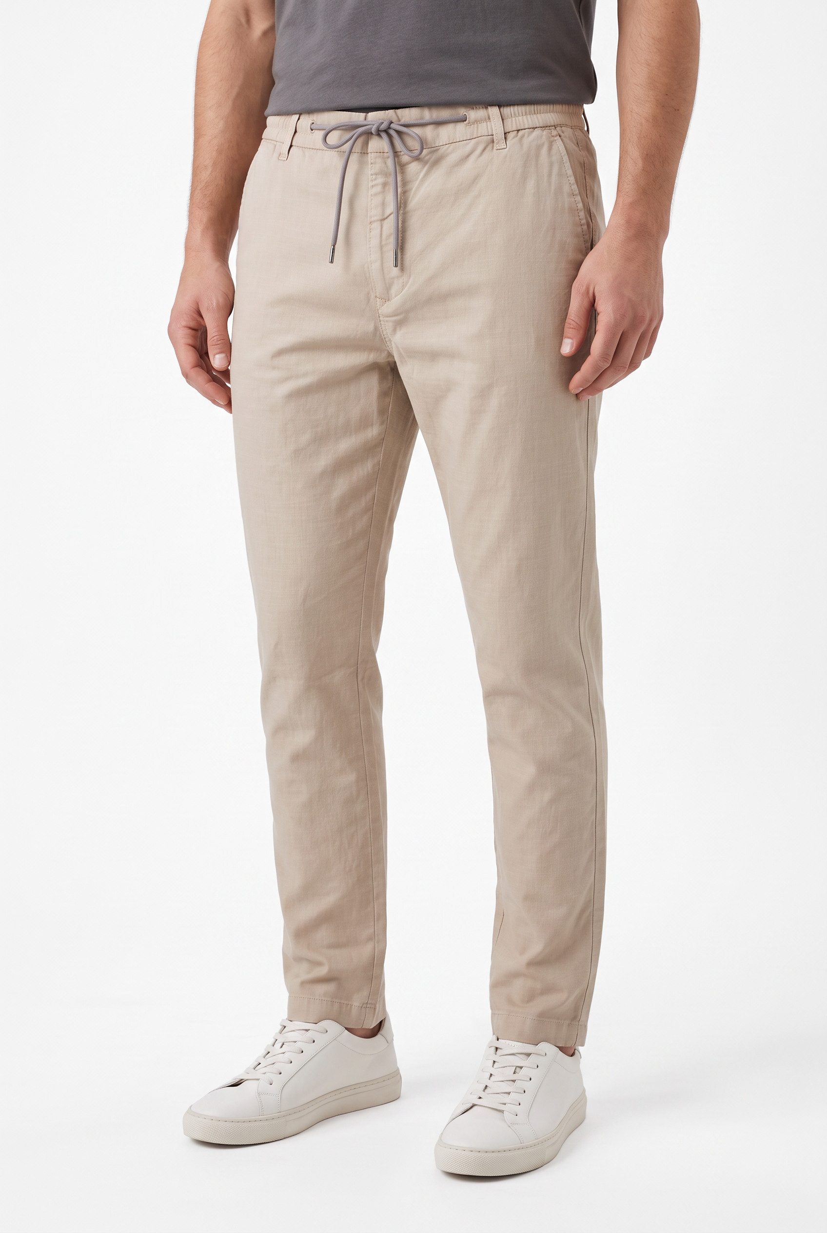 Pierre Cardin Chinohose PC-Chambery Tunnelzug zur Weitenregulierung
