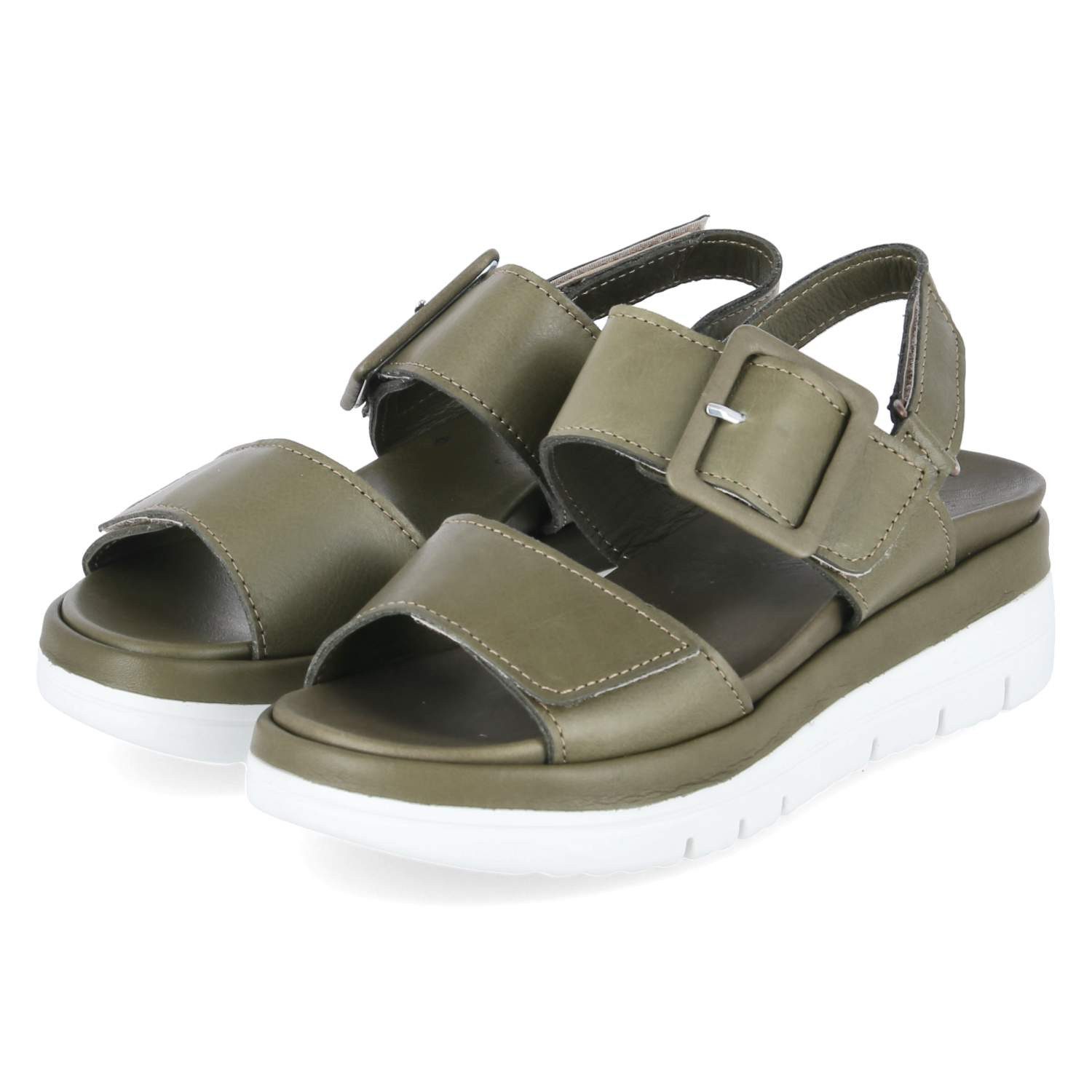 Beliana Beliana 1494-13081 4257/4257 Damen Glattleder green Sandalette