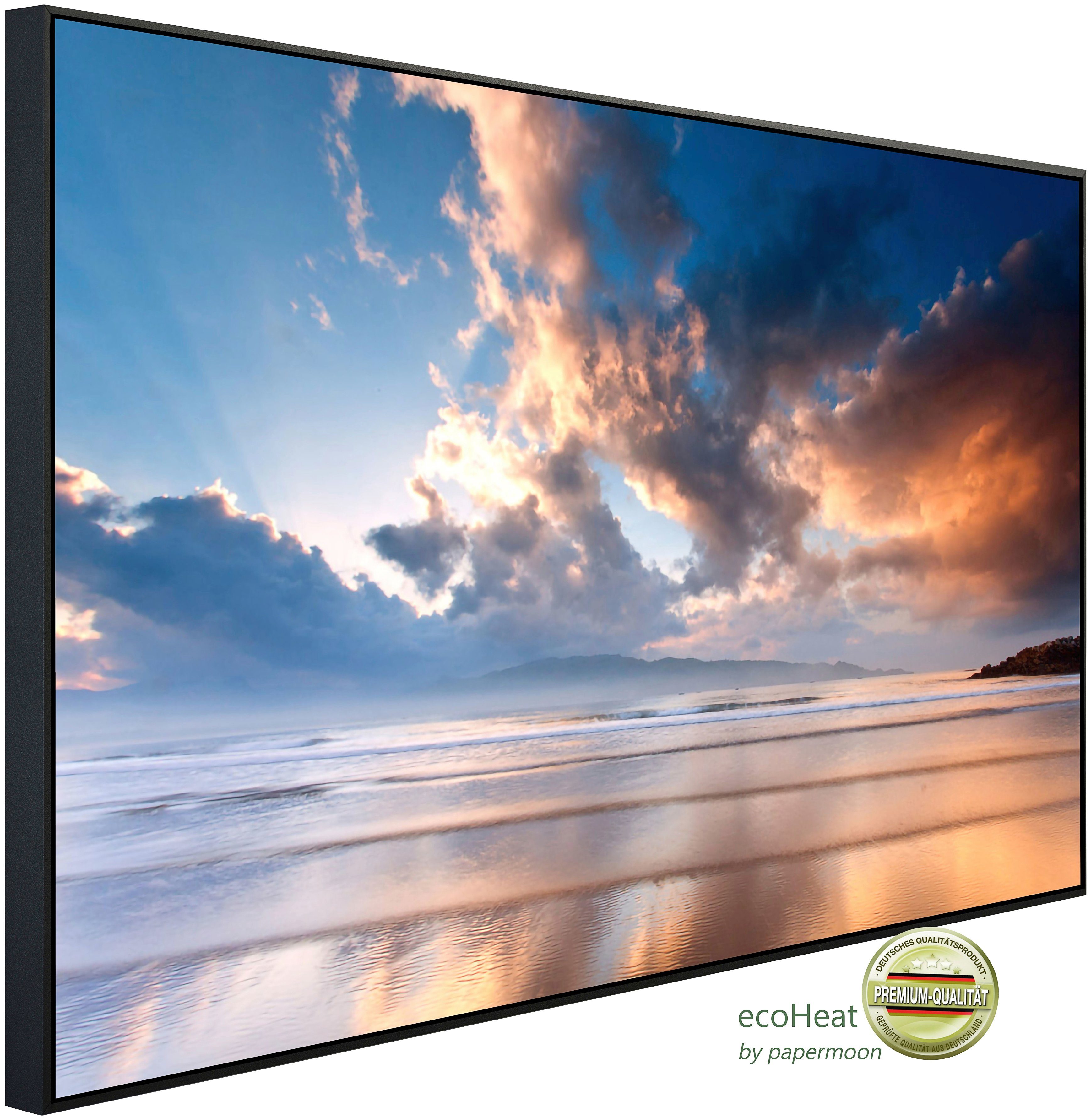 Infrarotheizung Strand Morgen Sonnenaufgang