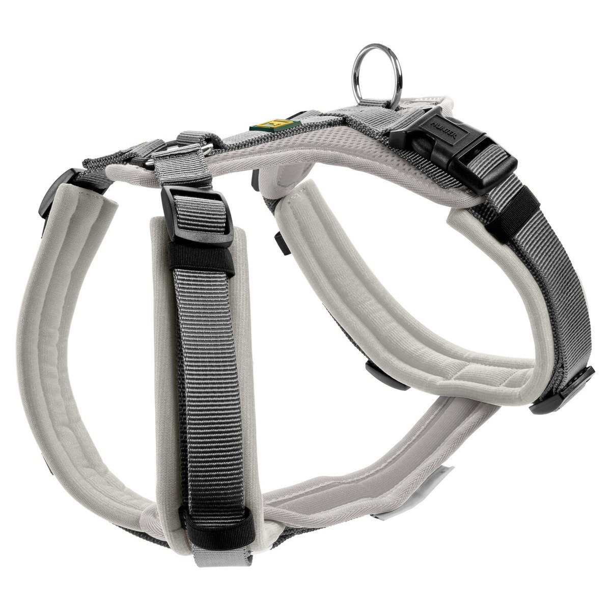 Hunter Tierbedarf Hunde-Geschirr Geschirr Maldon hellgrau/grau günstig online kaufen