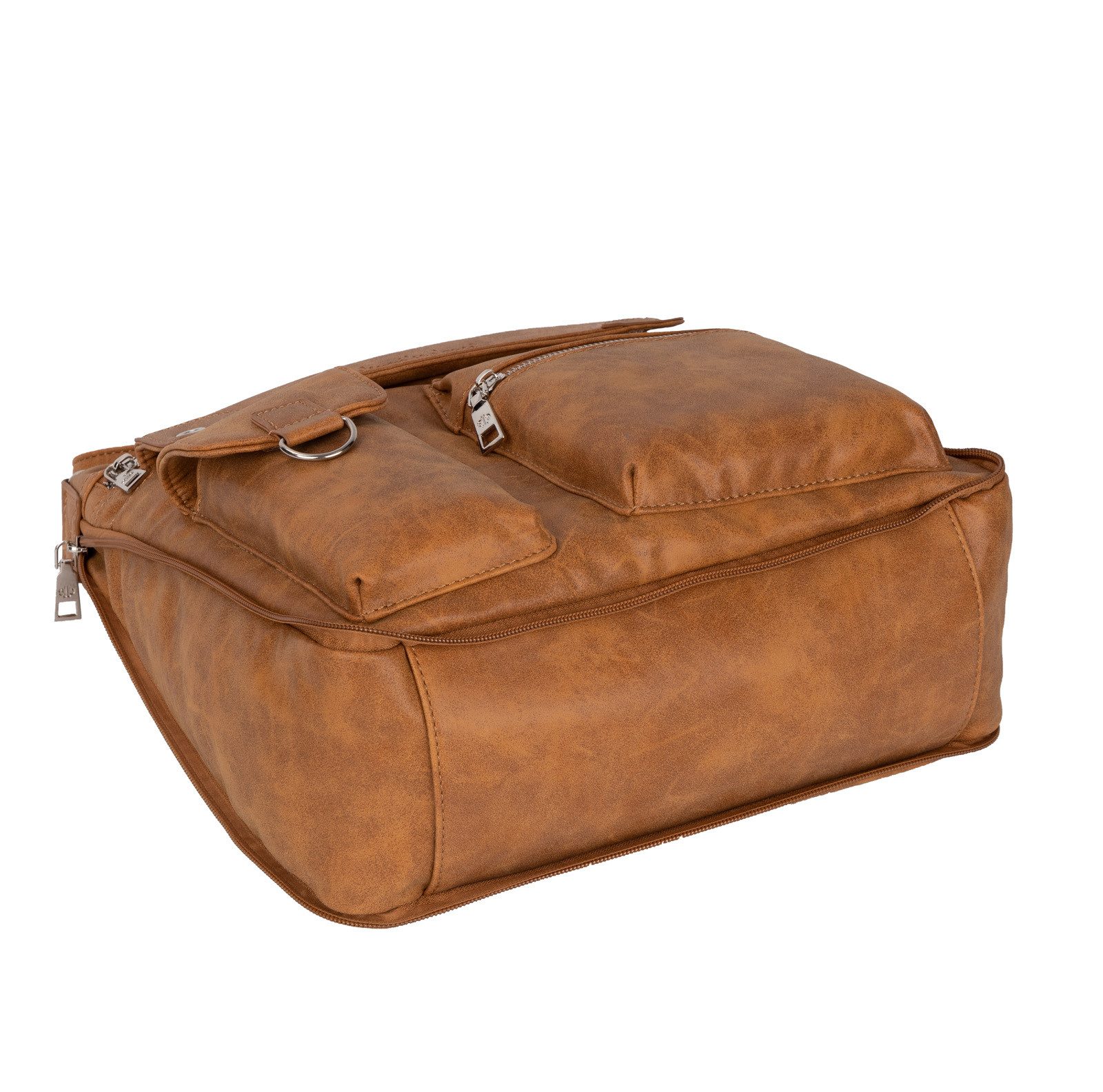 Jennifer Jones Umhängetasche Damen Tasche Schultertasche Umhängetasche Leder Optik Handtasche, als Schultertasche,Shopper,Handtasche tragbar