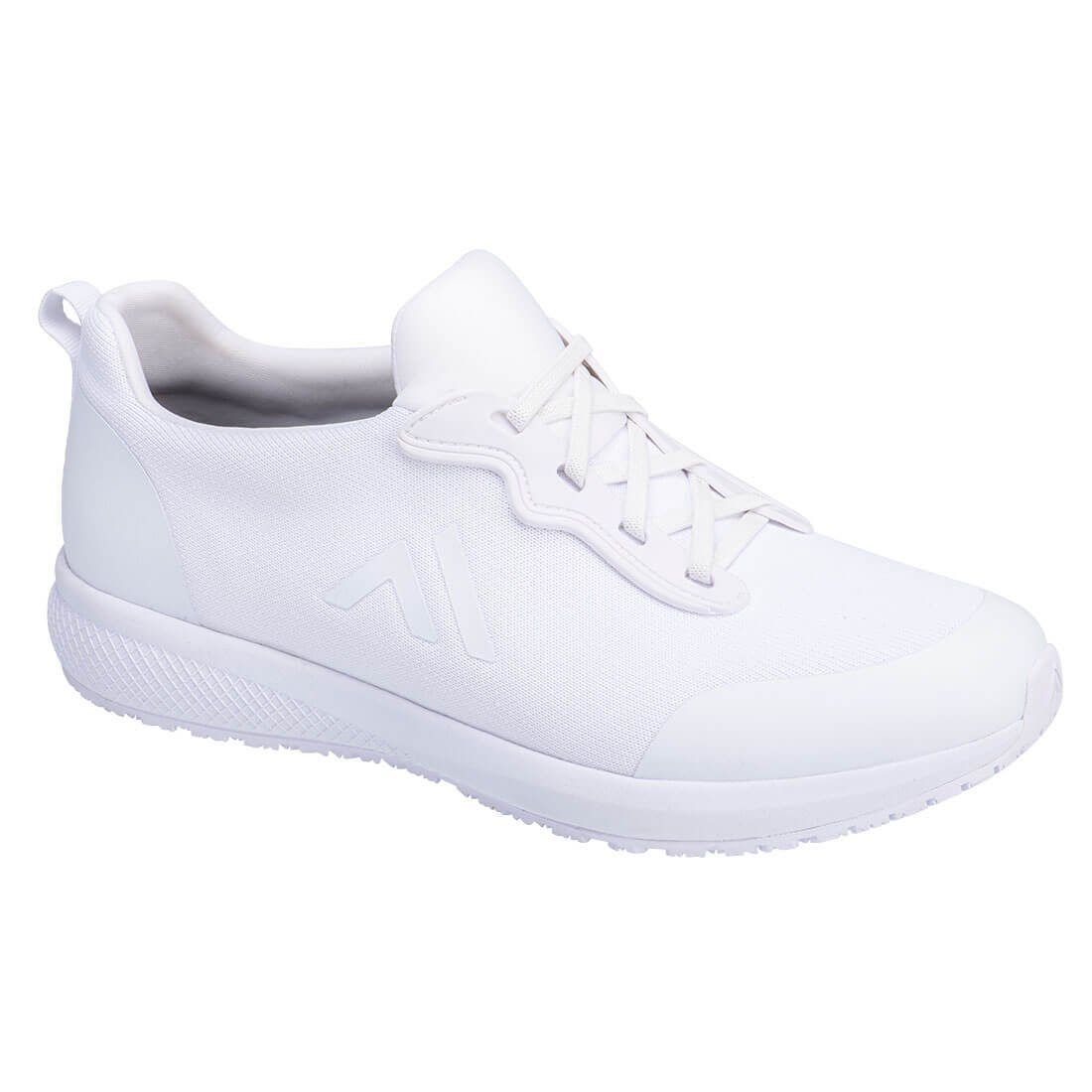 rutschfest Portwest metalfrei Rutschhemmend, Metallfrei weiss FT20 Sneaker Berufssneaker Slip-On