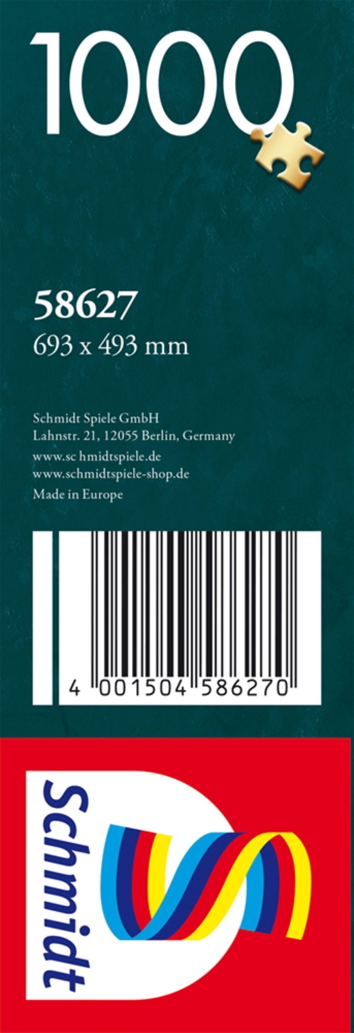 Schmidt Spiele Puzzle 1000 Teile Puzzle Thomas Kinkade Feierliche Weihnacht günstig online kaufen