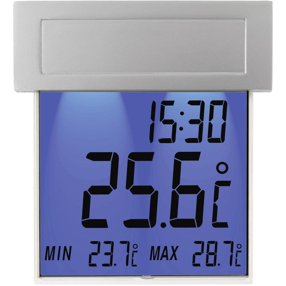 Raumthermometer Solar Fenster-Thermometer