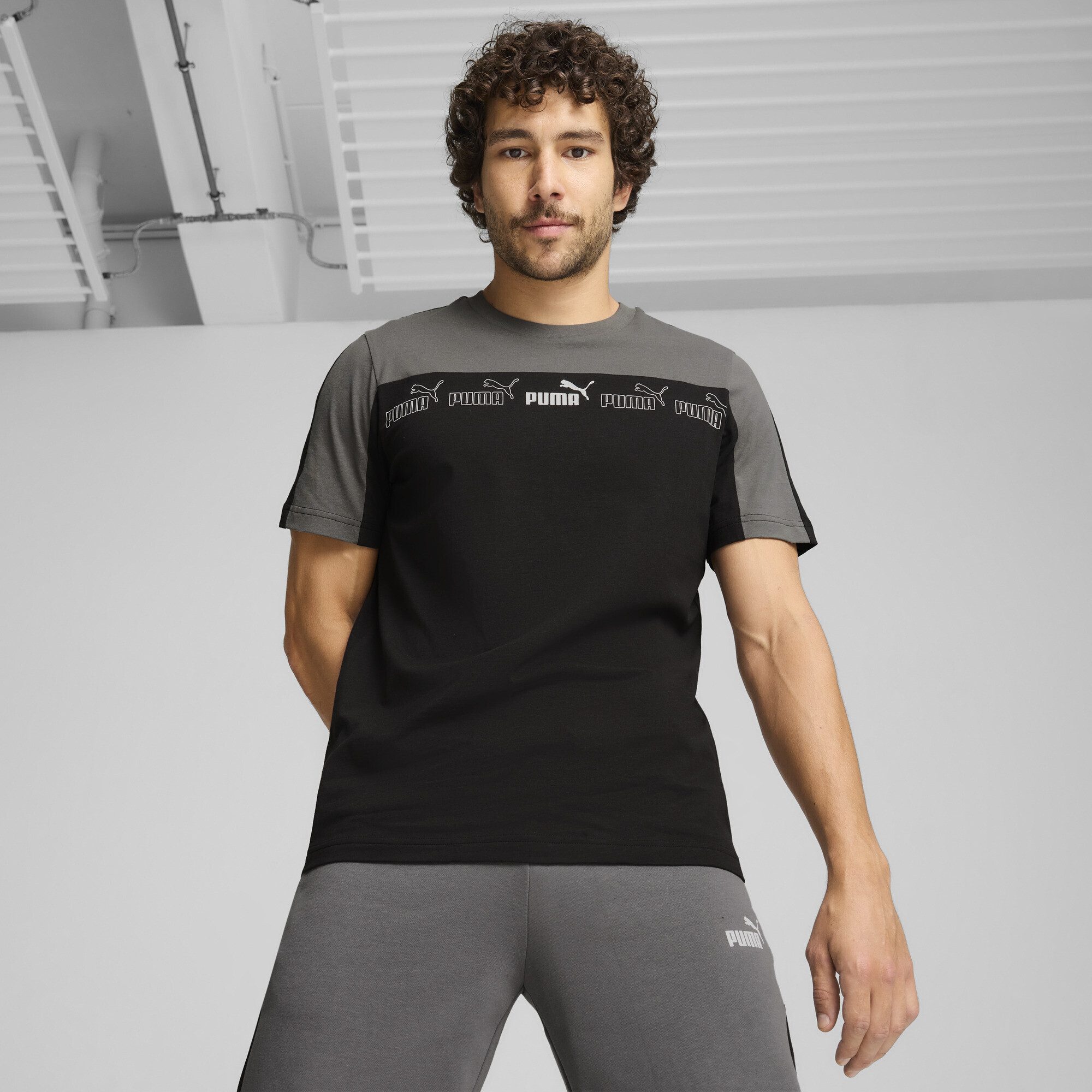 PUMA T-Shirt Around The Block T-Shirt Herren – Bild 3 von 5