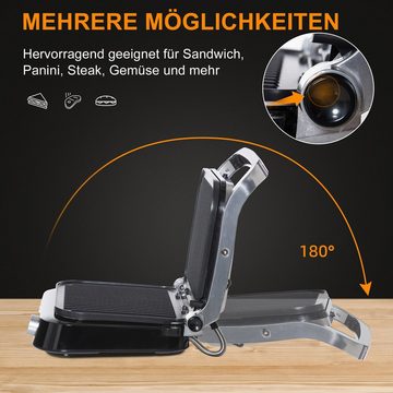 HOMCOM Raclette Elektrogrill, 8 Modi