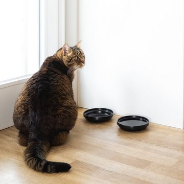 LucyBalu Futternapf LucyBalu Futternapf für Katzen »BOWL - Schalen aus Porzellan« 2er Set, Porzellan, ∅ 14 cm