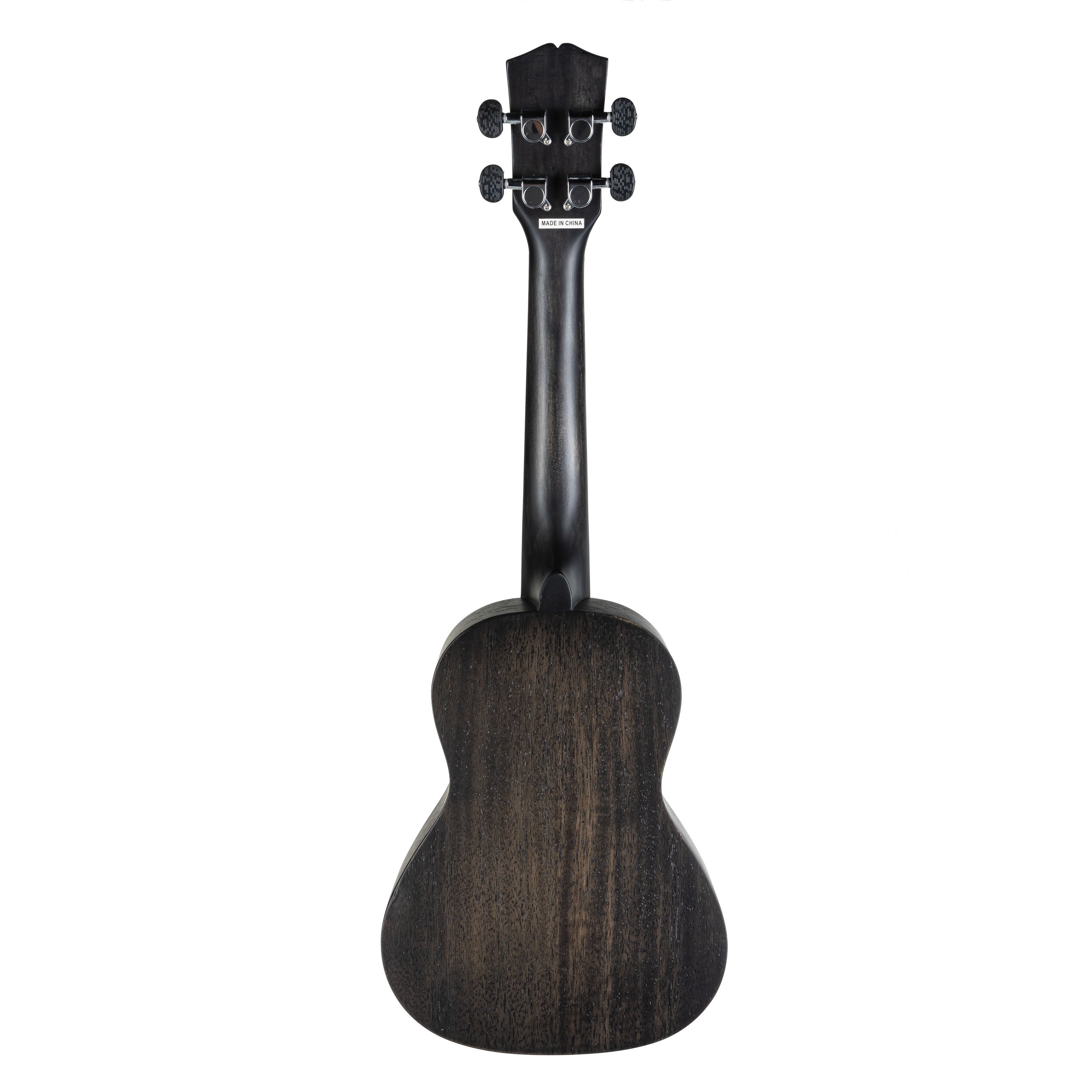 FAME Ukulele, Ukulelen, Konzert Ukulelen, Deluxe Concert Ukulele Lite Black - Konzert Ukulele