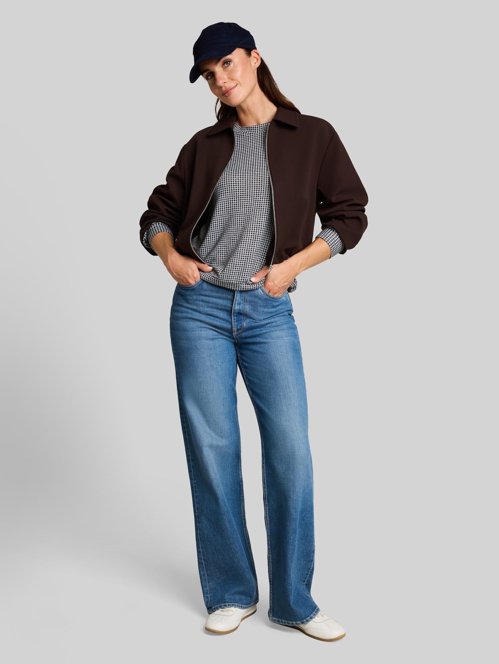 TOM TAILOR Langarmshirt T-Shirt (im Einserpack) Cosy Langarmshirt mit Muster – Bild 5 von 5