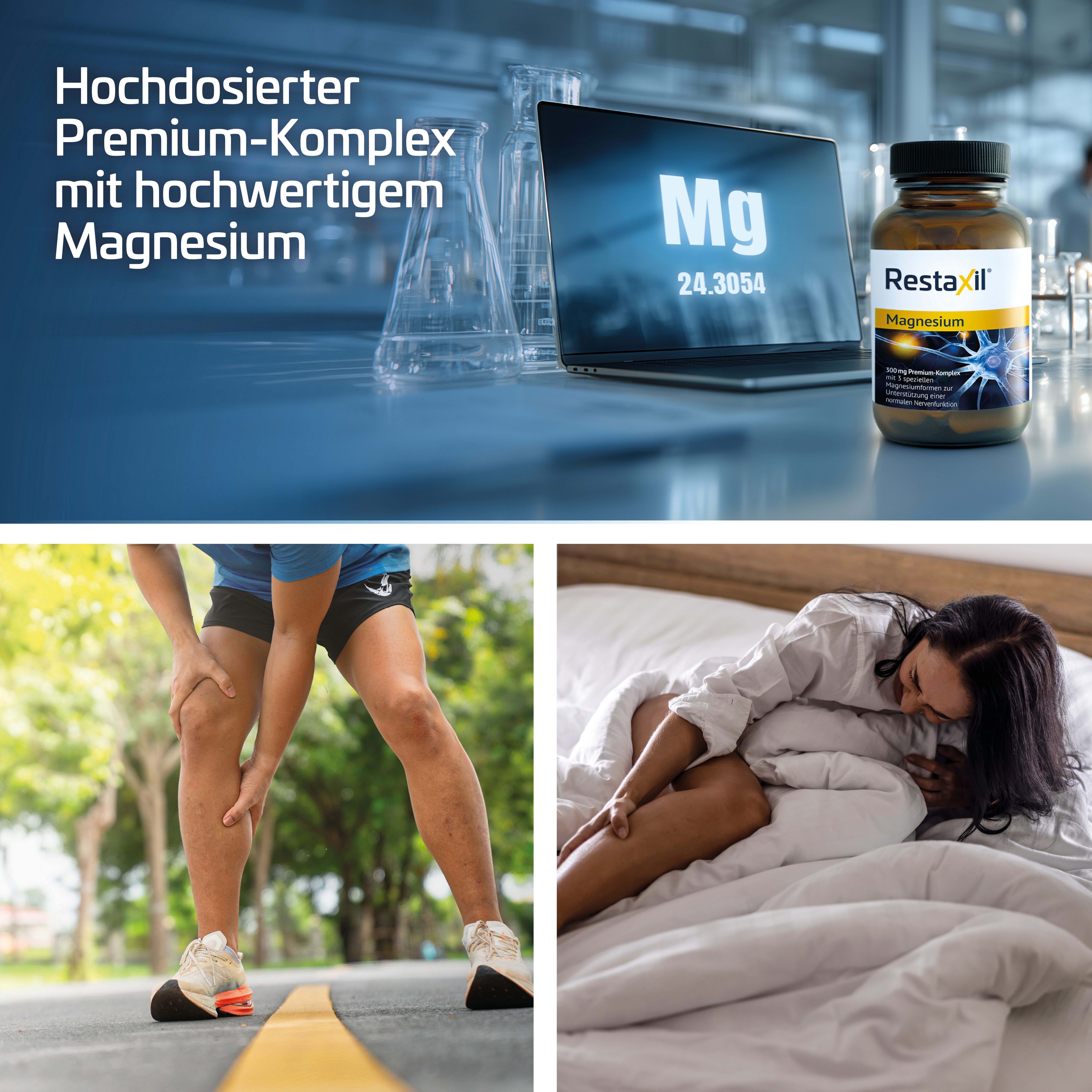 Restaxil Restaxil® Magnesium [60 Stück] – Premium-Magnesium-Komplex Kapsel, 60 g