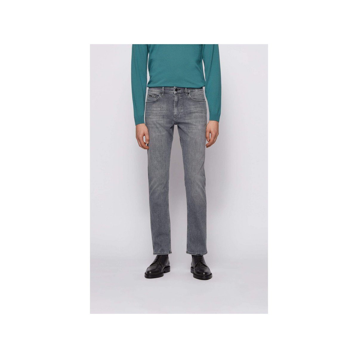 5-Pocket-Jeans (1-tlg) grau HUGO