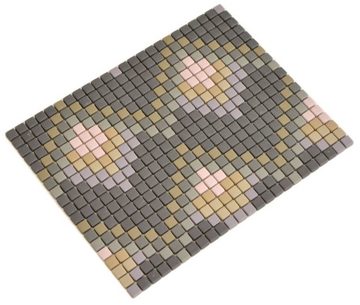 Mosani Mosaikfliesen Recycling Glasmosaik Mosaikfliesen mix dunkelgrau matt / 10 Matten