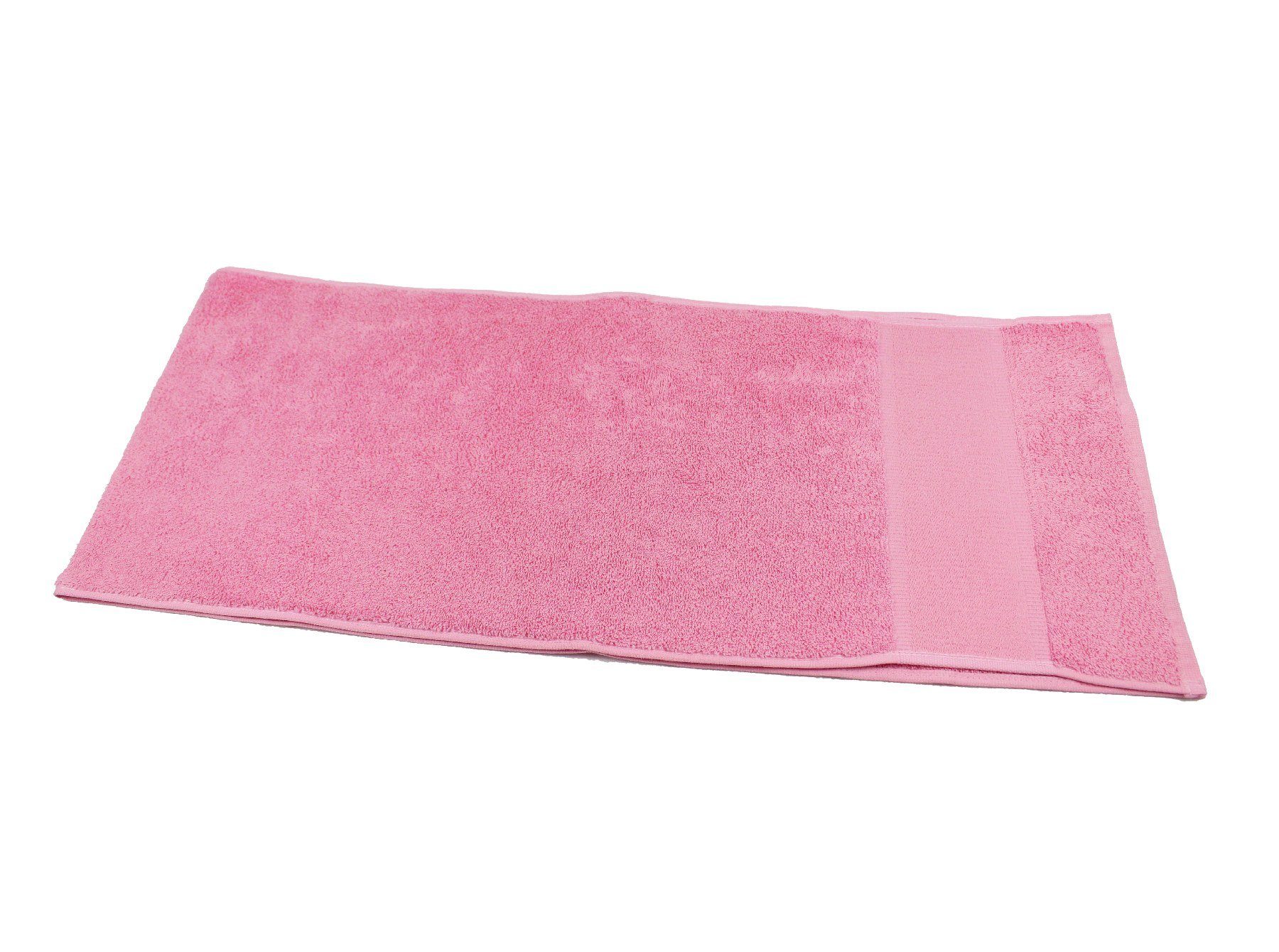 Schweißtuch trocknend, Sensepura saugfähig lang Frottee rosa, Frottee Fitnesstuch, schnell extra (1-St), Sporthandtuch und
