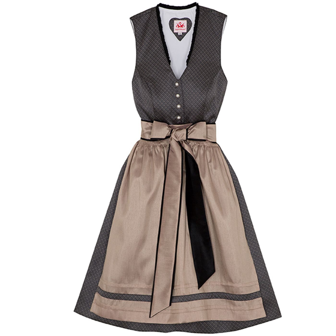 Spieth & Wensky Dirndl Dilliane Dirndl Dirndl Dilliane Midi-Dirndl Kleid 2- günstig online kaufen