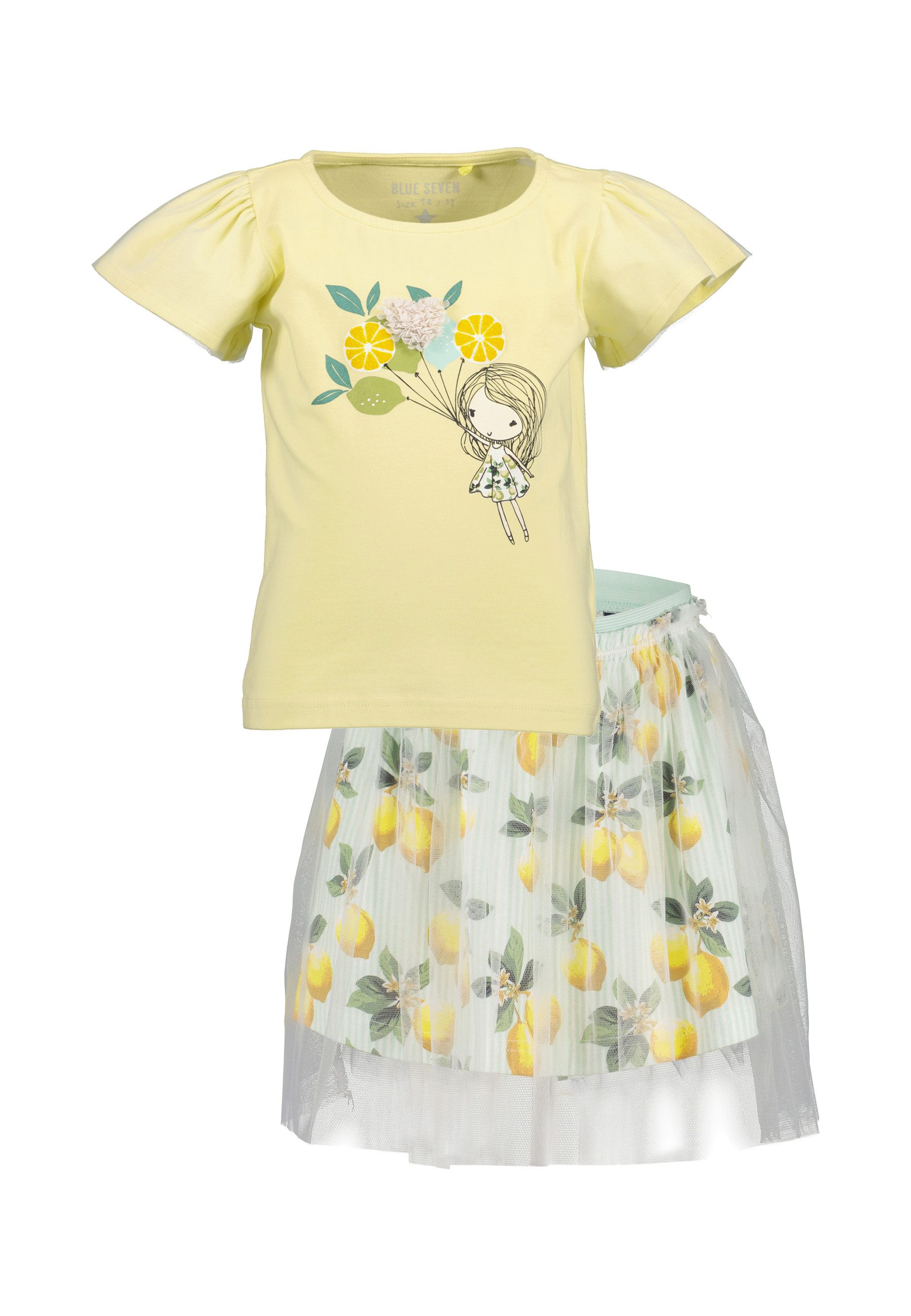 Blue Seven Shirt & Rock (Set, 2-tlg)