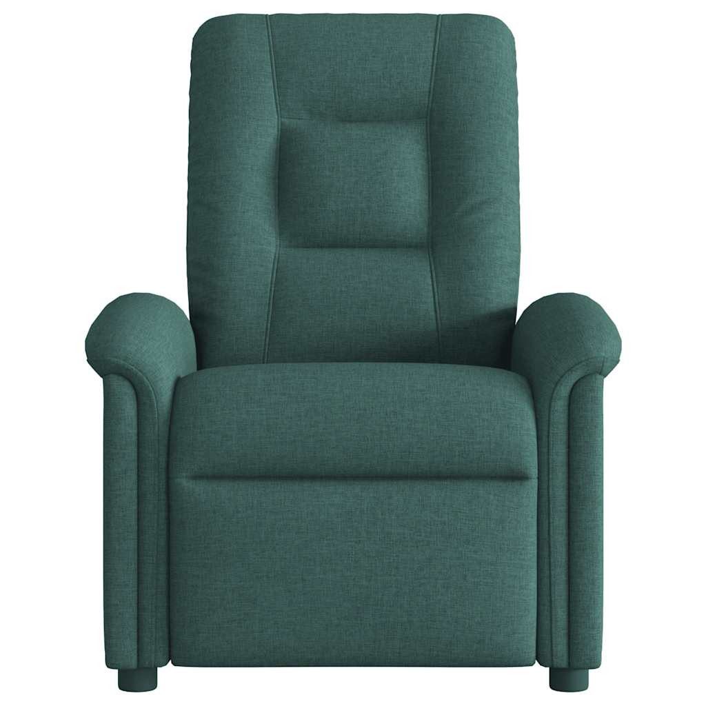 vidaXL Sessel Massagesessel Dunkelgrün Stoff (1-St) günstig online kaufen